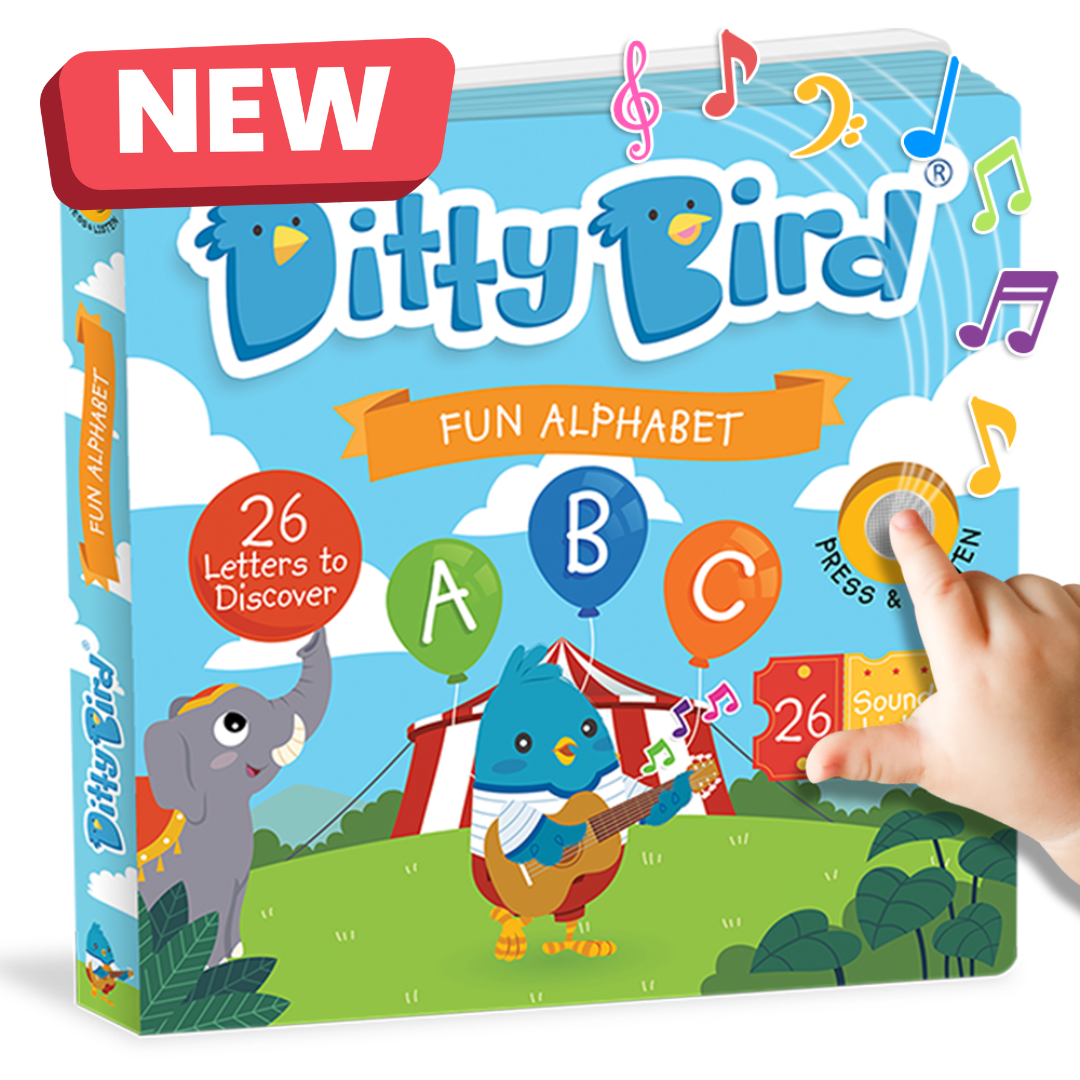 NEW | Fun Alphabet | ABC Song | Ditty Bird Baby Sound Book