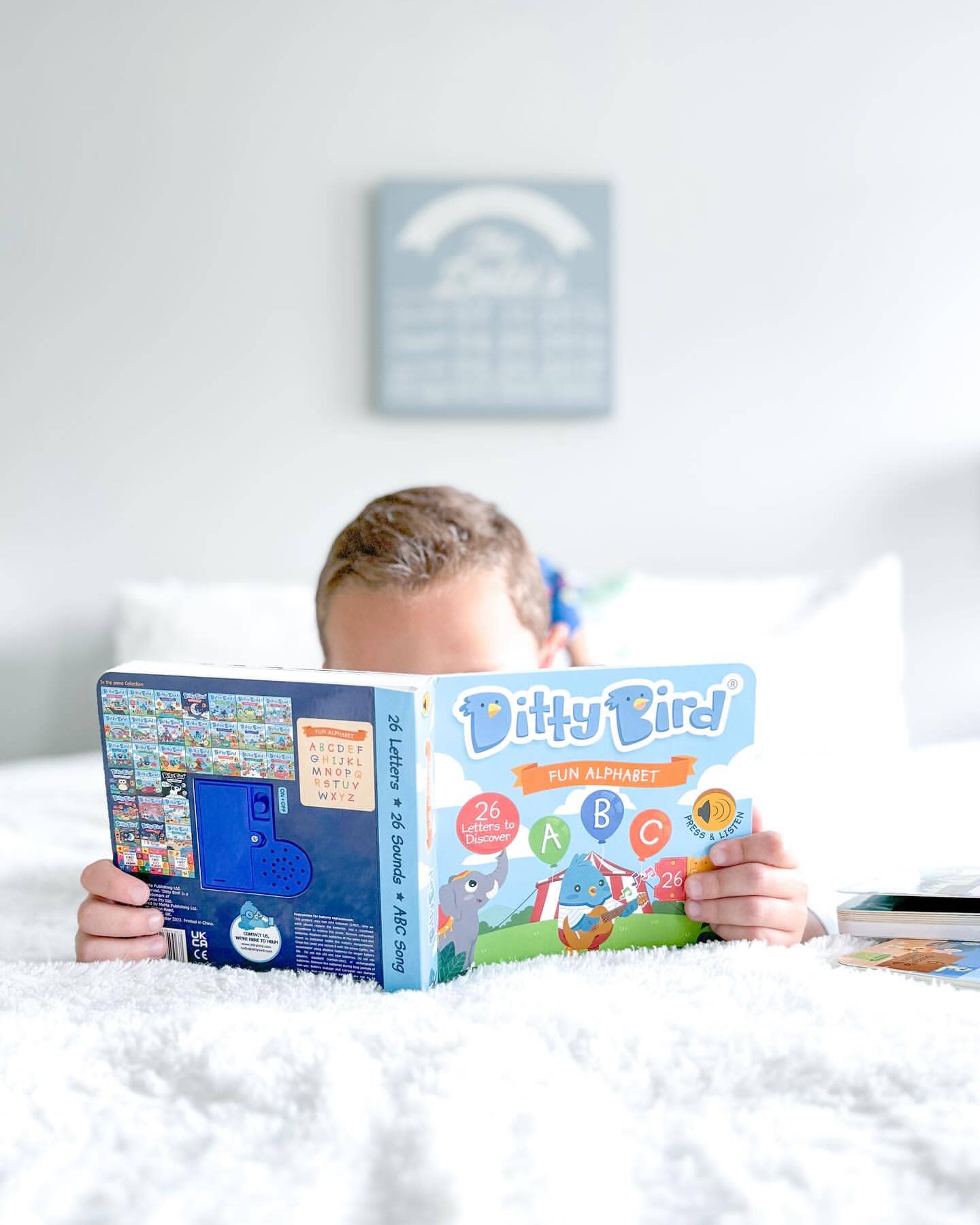 NEW | Fun Alphabet | ABC Song | Ditty Bird Baby Sound Book