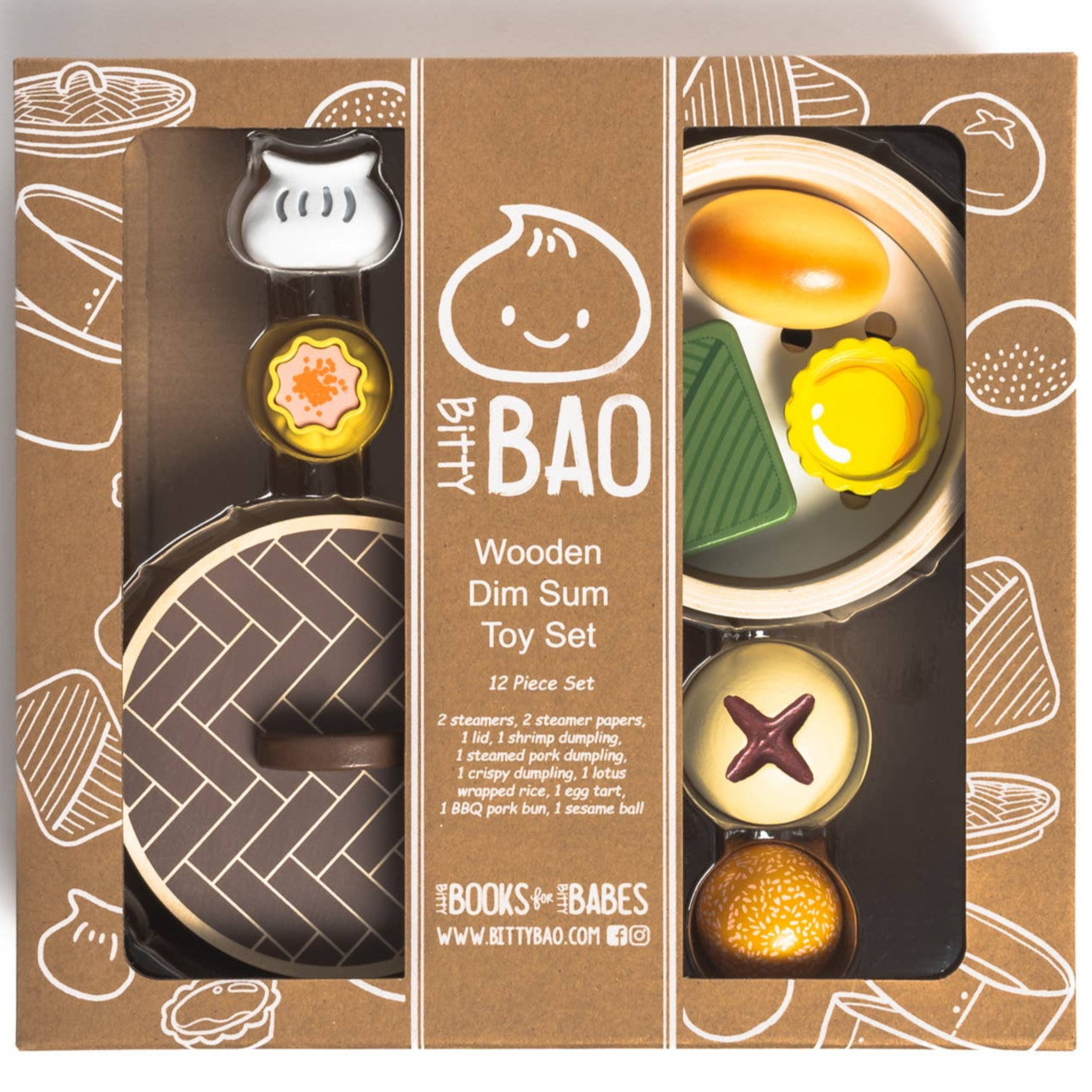 Bitty Bao Wooden Dim Sum Toy