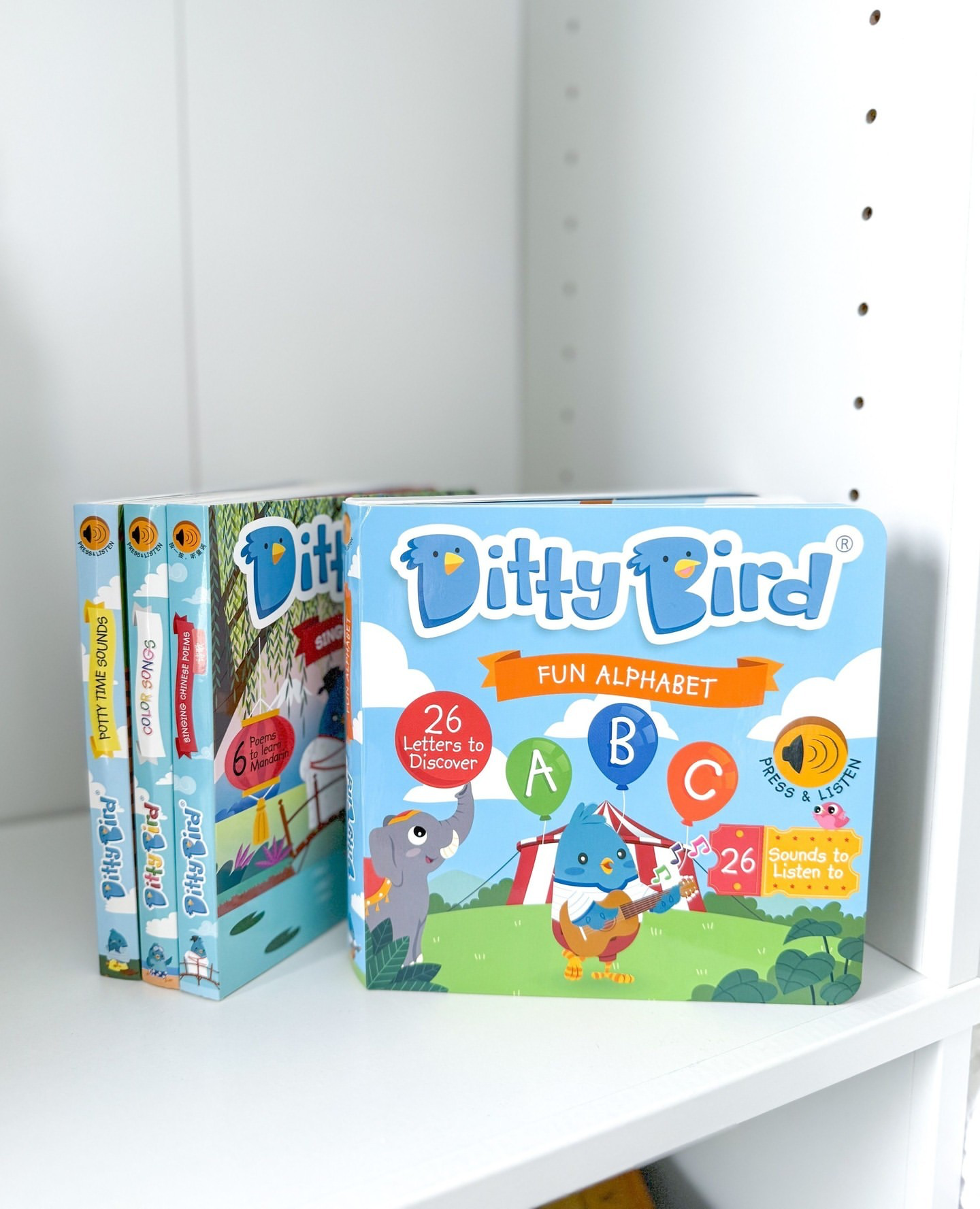 NEW | Fun Alphabet | ABC Song | Ditty Bird Baby Sound Book