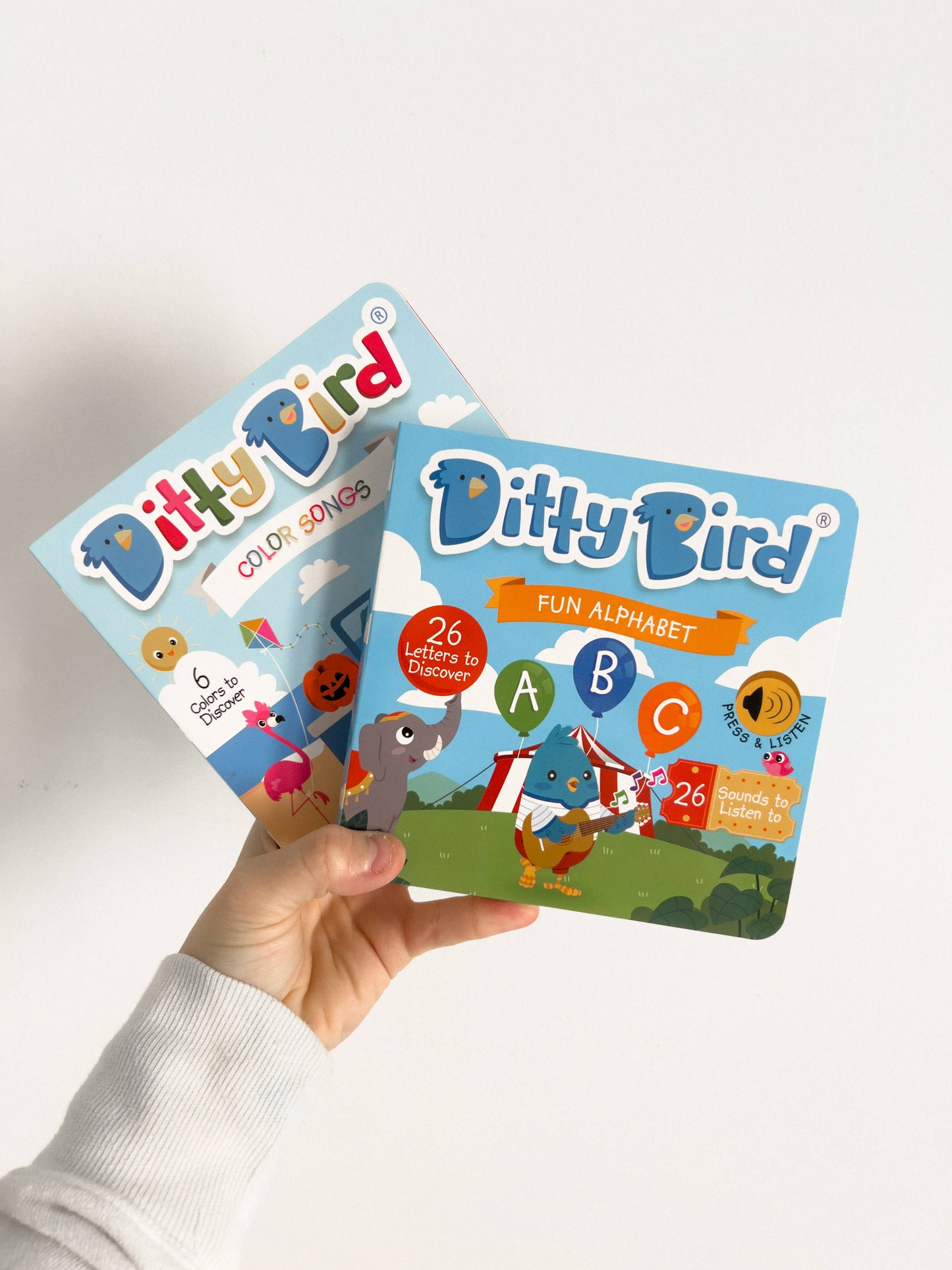 NEW | Fun Alphabet | ABC Song | Ditty Bird Baby Sound Book