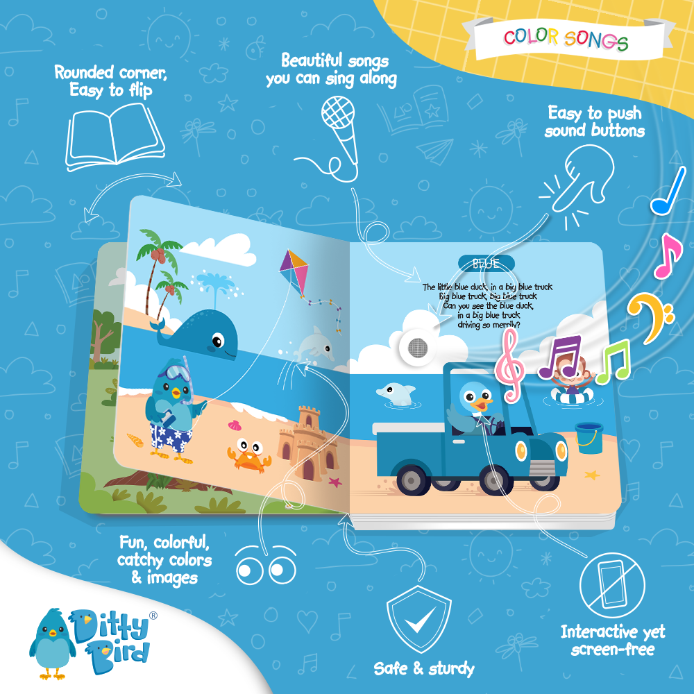 NEW | Color Songs | Ditty Bird Sound Book