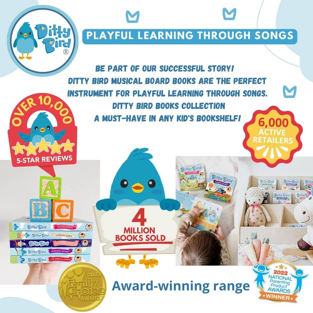 Ditty Bird Sound Book : Nursery Rhymes - BESTSELLER