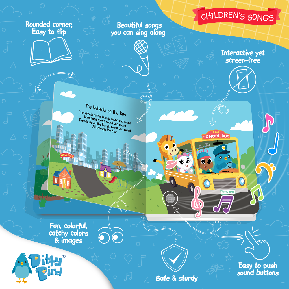 Ditty Bird Sound Book: Children´s Songs-BESTSELLER