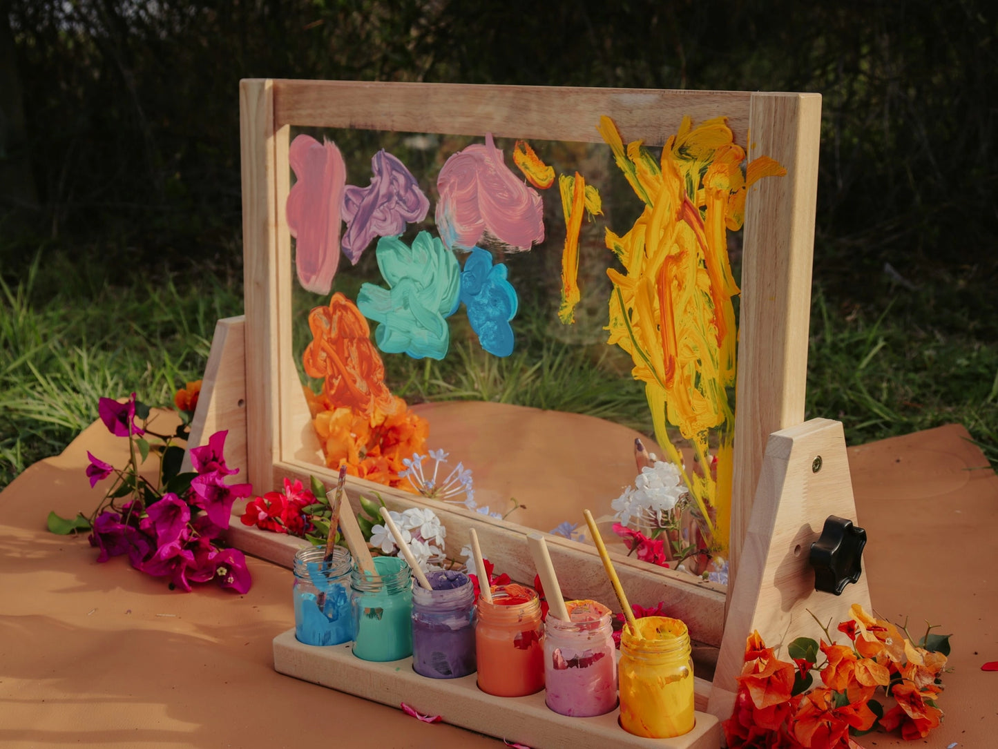 Q Toys: 4 in 1 Table Easel